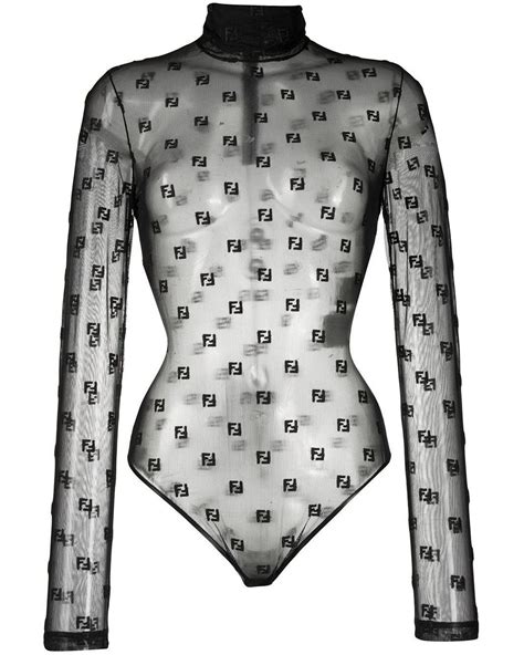 fendi womens jacket|fendi sheer bodysuit.